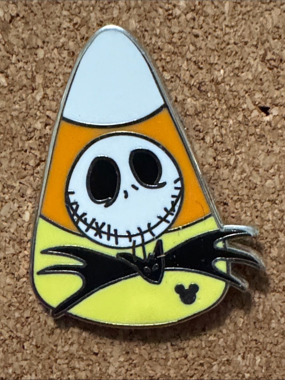 5/$25 Disney Nightmare Before Christmas Jack Candy Corn Pin